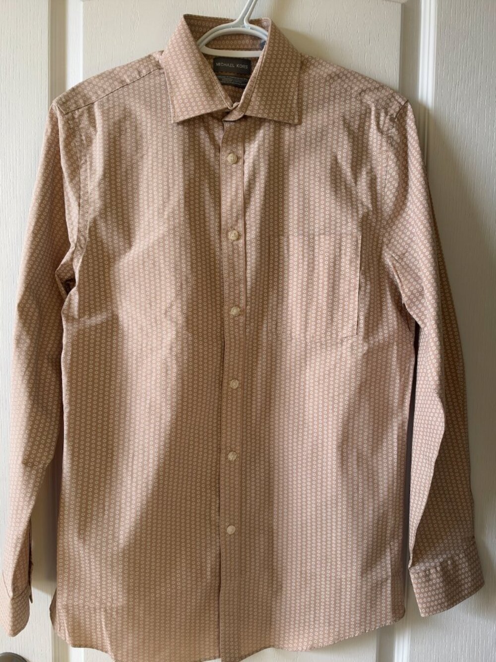 Michael Kors Men's Long-Sleeve Dress Shirt